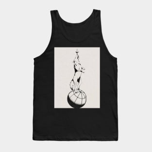 circus dog Tank Top